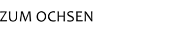 Gasthaus Zum Ochsen Logo